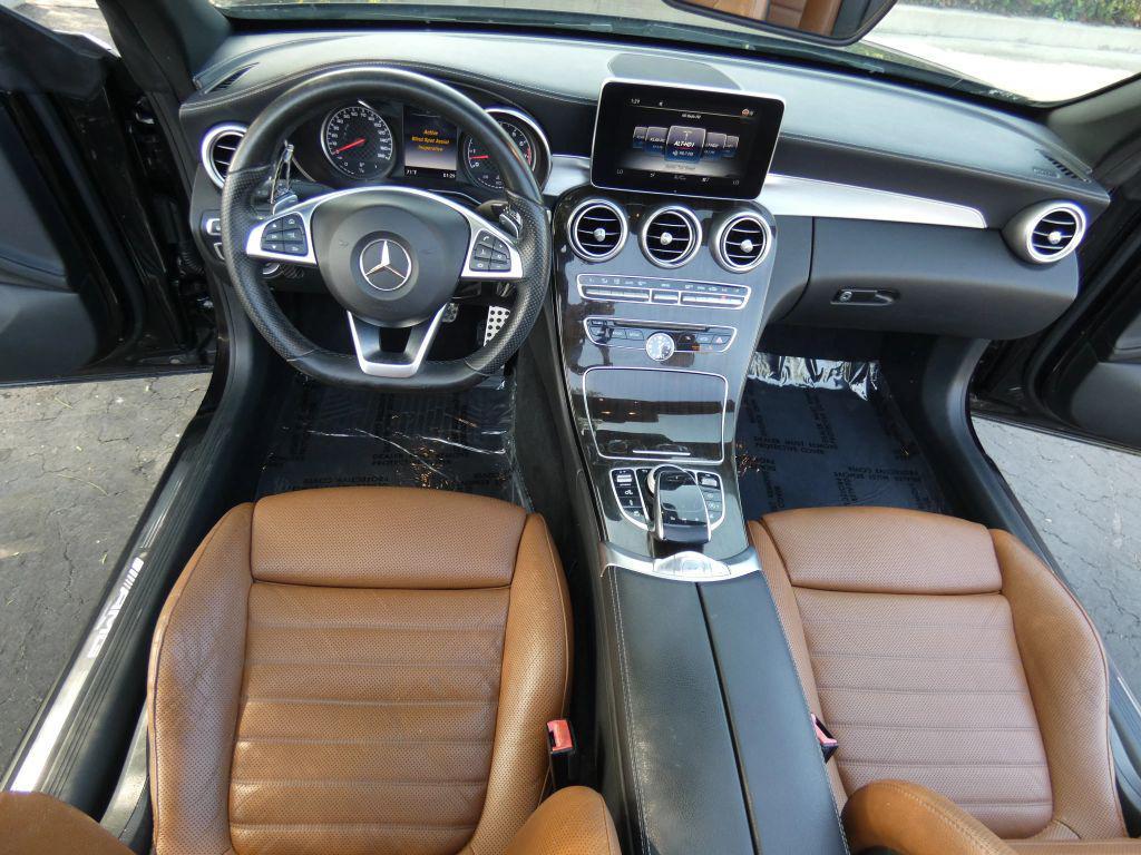 used 2017 Mercedes-Benz AMG C 43 car, priced at $28,990