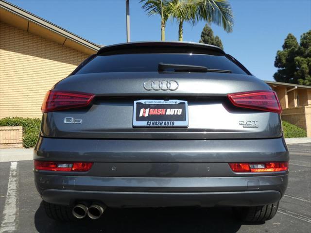 used 2018 Audi Q3 car, priced at $14,690