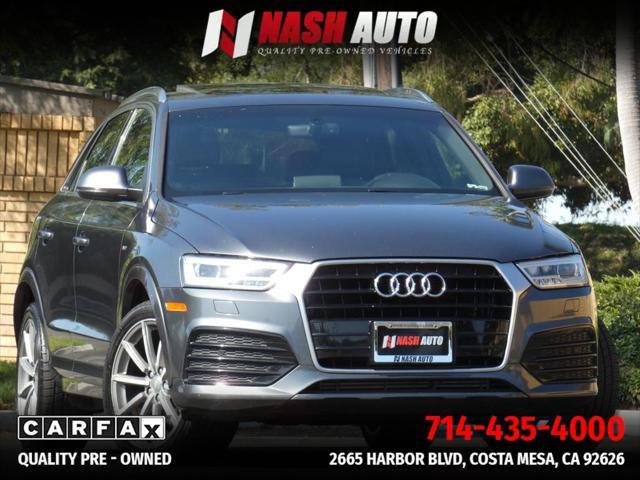 used 2018 Audi Q3 car, priced at $14,490