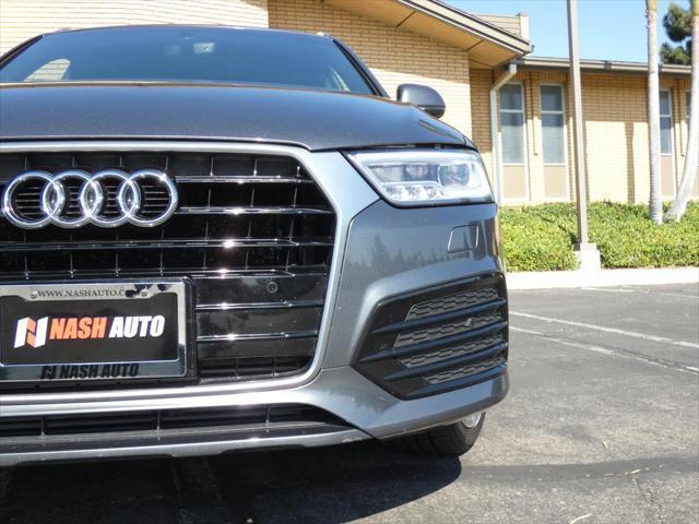 used 2018 Audi Q3 car, priced at $14,690