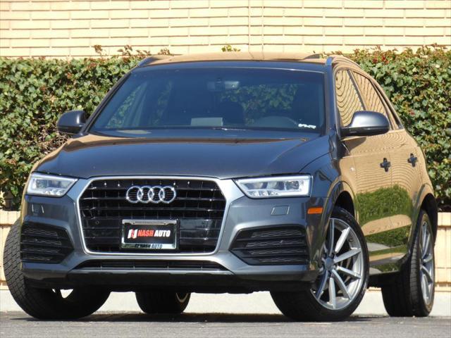 used 2018 Audi Q3 car, priced at $14,690