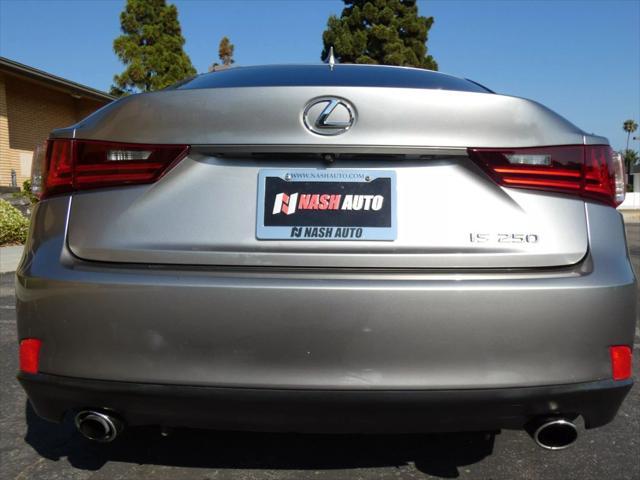 used 2015 Lexus IS 250 car, priced at $20,990