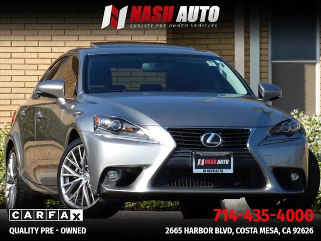 used 2015 Lexus IS 250 car, priced at $20,990