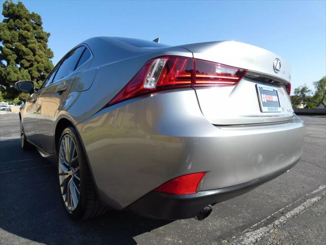 used 2015 Lexus IS 250 car, priced at $20,990