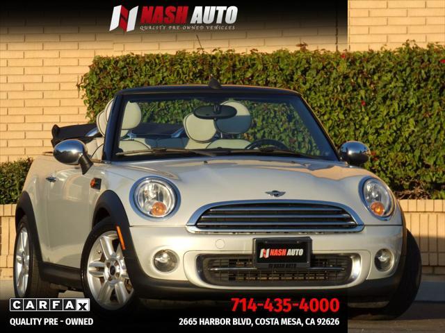 used 2013 MINI Convertible car, priced at $10,490