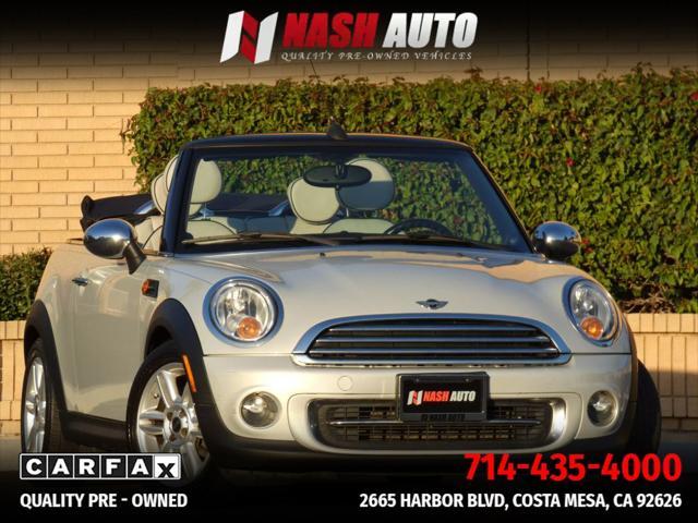 used 2013 MINI Convertible car, priced at $9,990