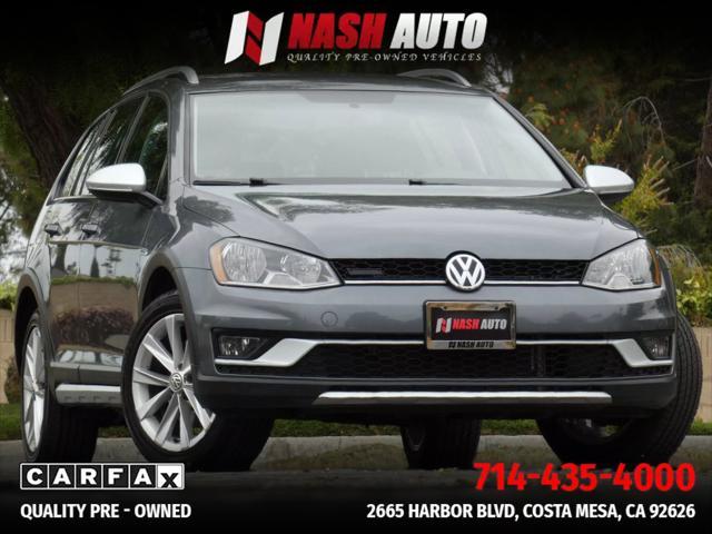 used 2017 Volkswagen Golf Alltrack car, priced at $13,990