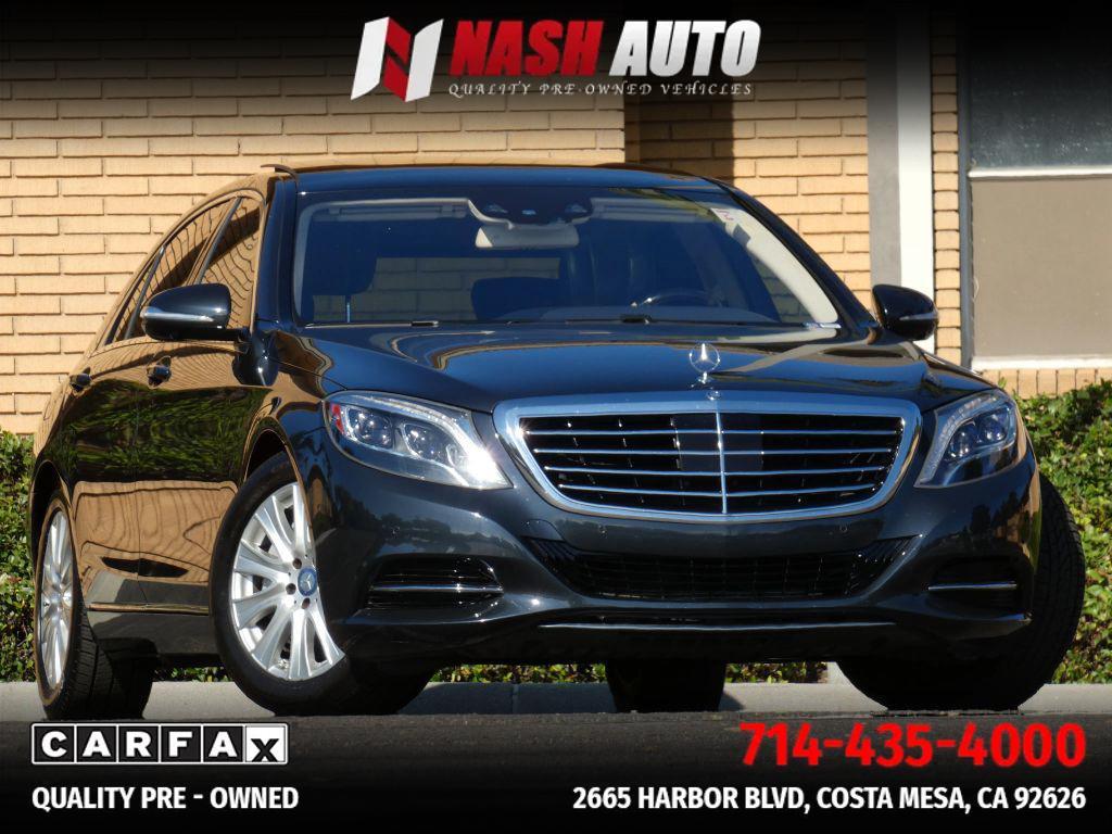 used 2015 Mercedes-Benz S-Class car, priced at $25,990