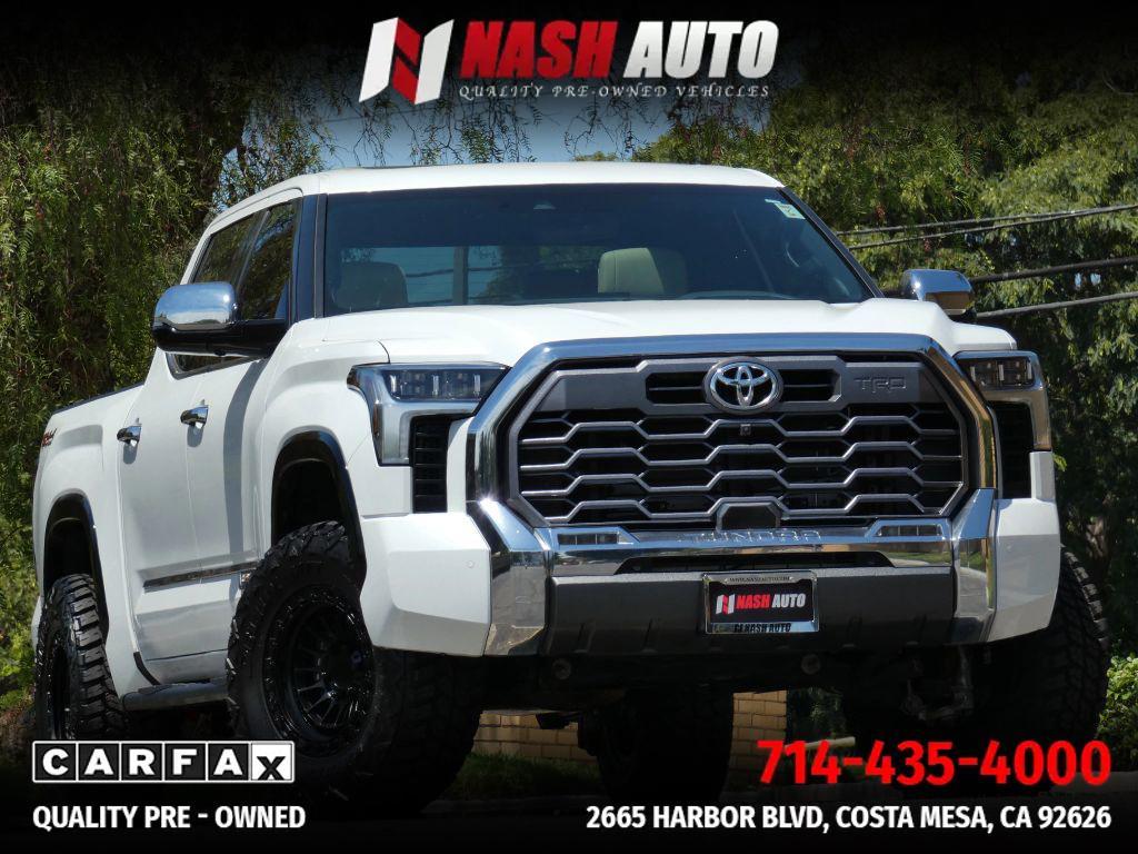 used 2023 Toyota Tundra car, priced at $61,990