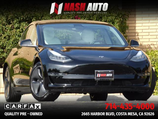 used 2019 Tesla Model 3 car, priced at $18,990