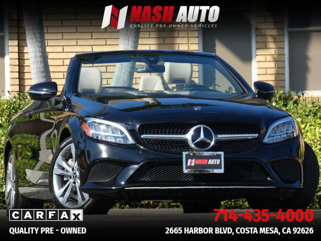 used 2020 Mercedes-Benz C-Class car, priced at $27,990