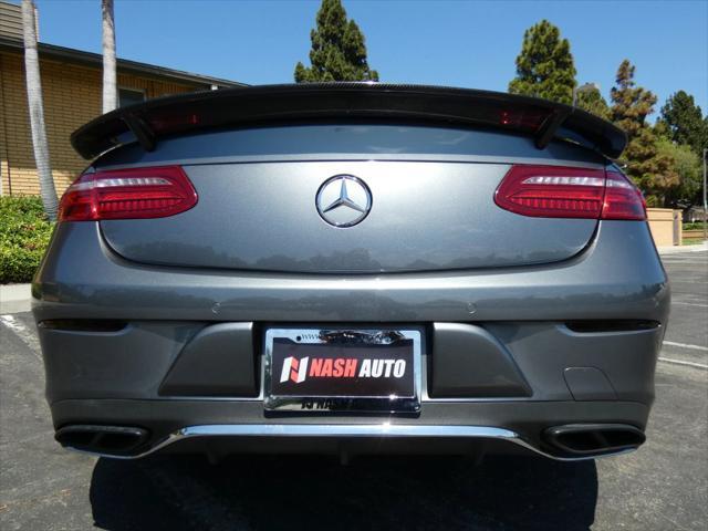 used 2018 Mercedes-Benz E-Class car, priced at $29,990