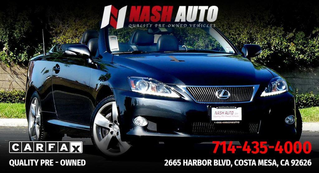 used 2011 Lexus IS 350C car, priced at $12,890