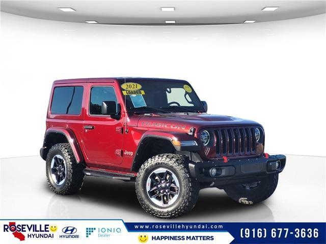 used 2021 Jeep Wrangler car, priced at $33,900