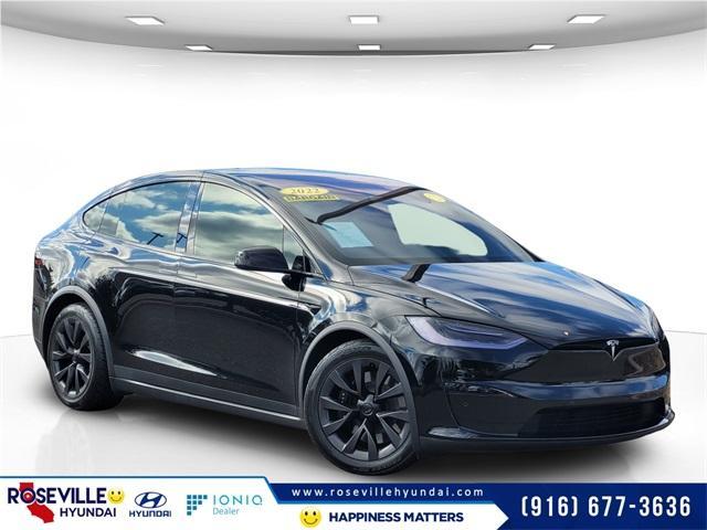 used 2022 Tesla Model X car, priced at $56,000