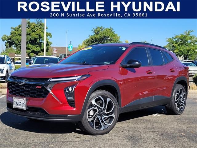 used 2025 Chevrolet Trax car, priced at $22,346