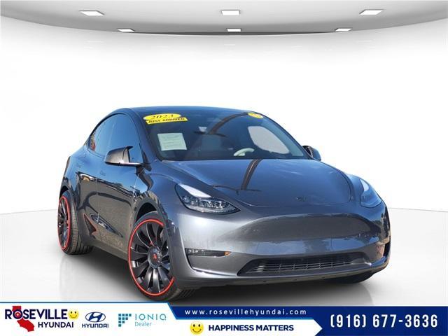 used 2023 Tesla Model Y car, priced at $42,860