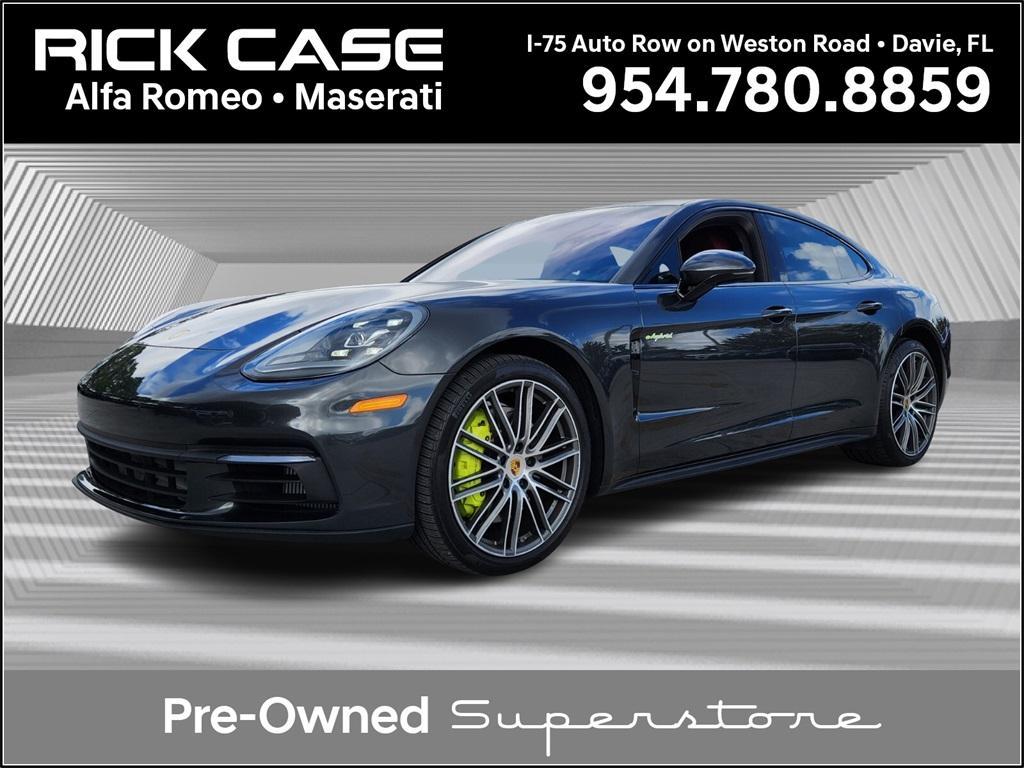 used 2018 Porsche Panamera e-Hybrid car, priced at $48,889