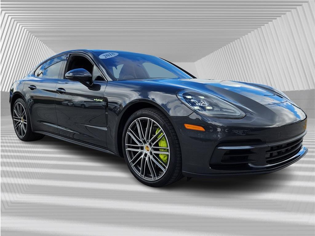 used 2018 Porsche Panamera e-Hybrid car, priced at $48,889