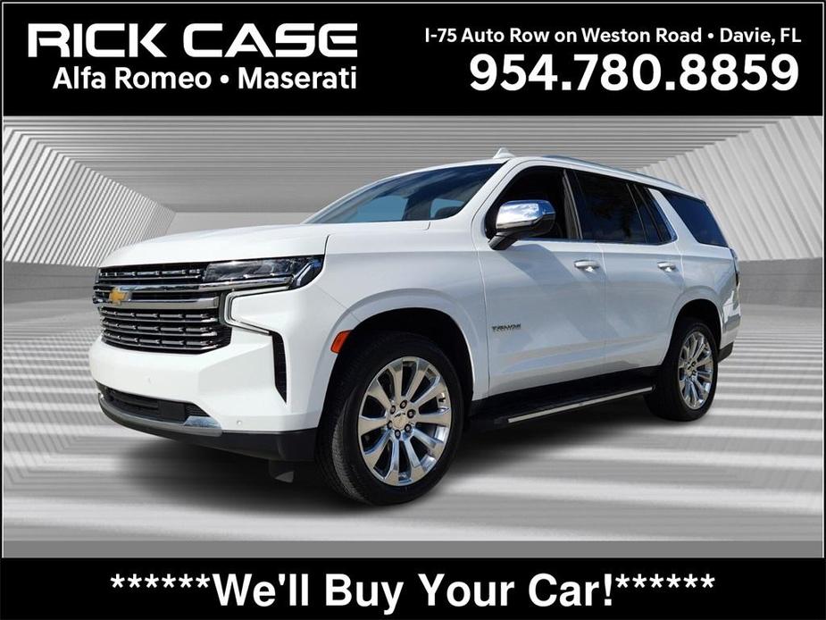 used 2021 Chevrolet Tahoe car, priced at $46,377