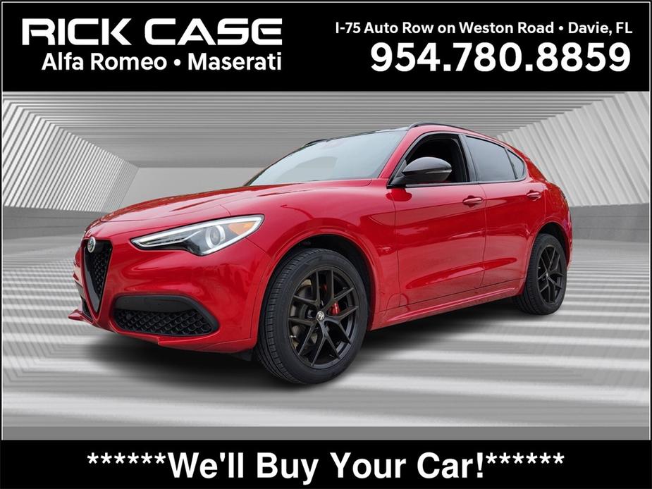 used 2021 Alfa Romeo Stelvio car, priced at $27,981