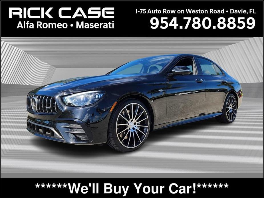 used 2022 Mercedes-Benz AMG E 53 car, priced at $56,898