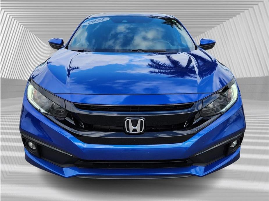 used 2021 Honda Civic car, priced at $19,989