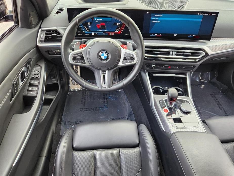 used 2024 BMW M3 car, priced at $82,595