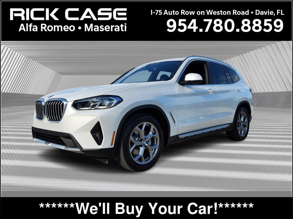 used 2024 BMW X3 car, priced at $37,889