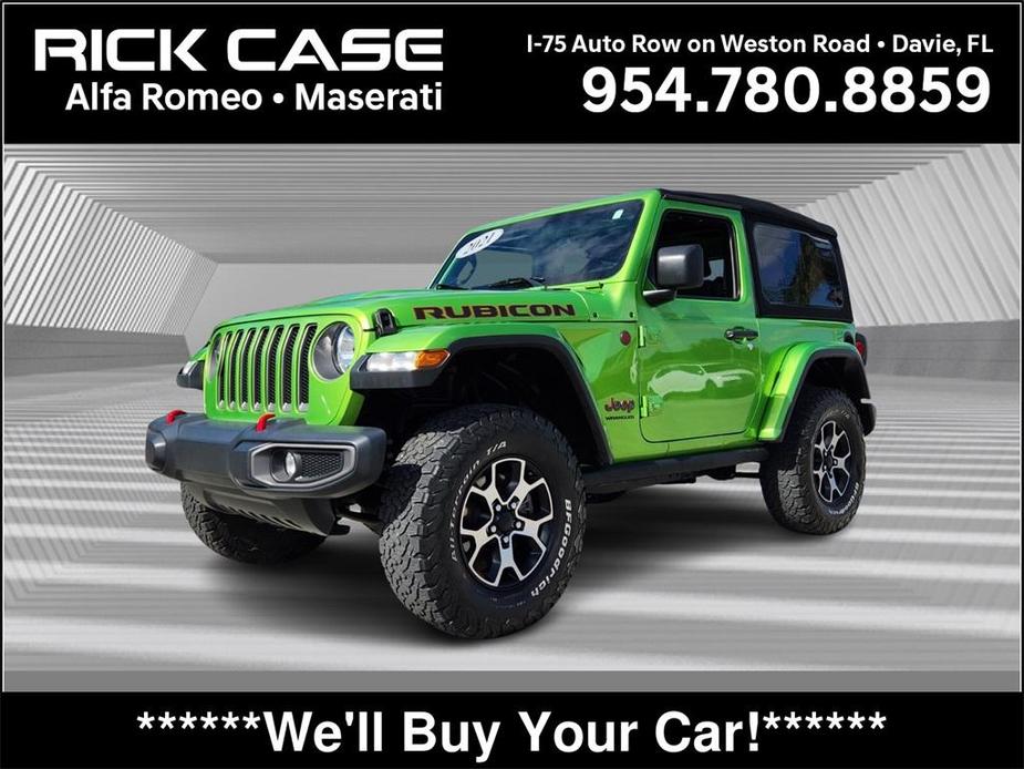 used 2020 Jeep Wrangler car, priced at $34,298