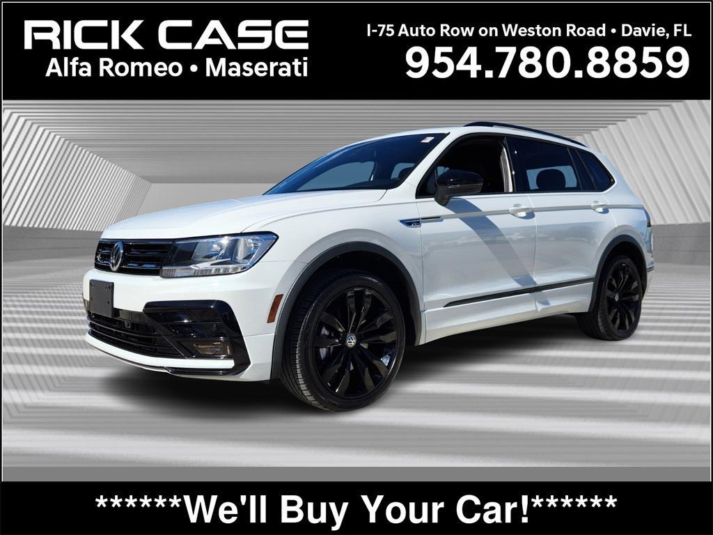 used 2021 Volkswagen Tiguan car, priced at $21,889