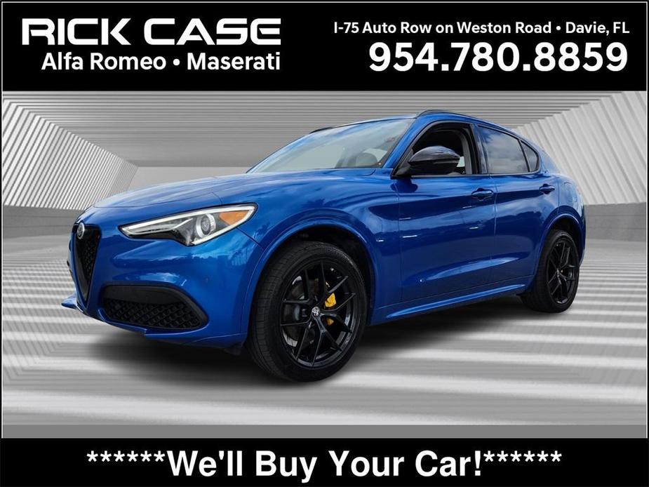 used 2021 Alfa Romeo Stelvio car, priced at $25,698