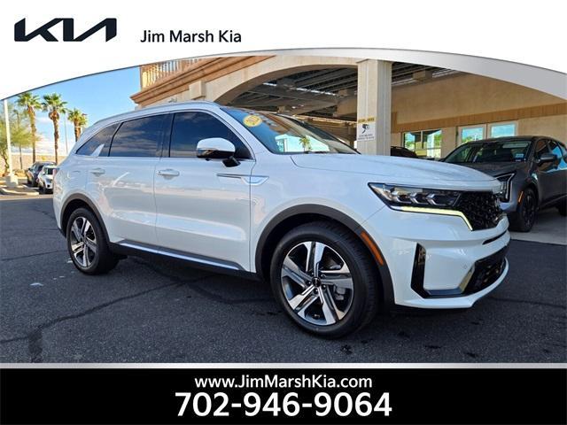 used 2023 Kia Sorento Plug-In Hybrid car, priced at $35,355
