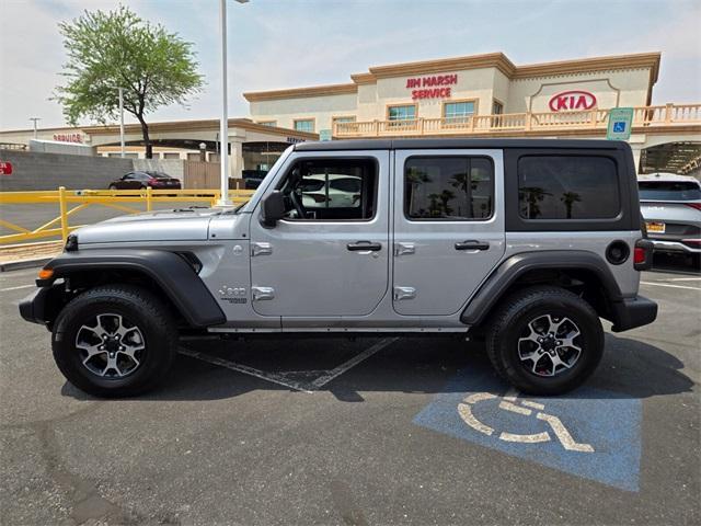 used 2021 Jeep Wrangler Unlimited car, priced at $26,750