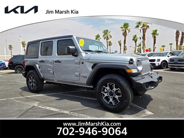used 2021 Jeep Wrangler Unlimited car, priced at $25,810
