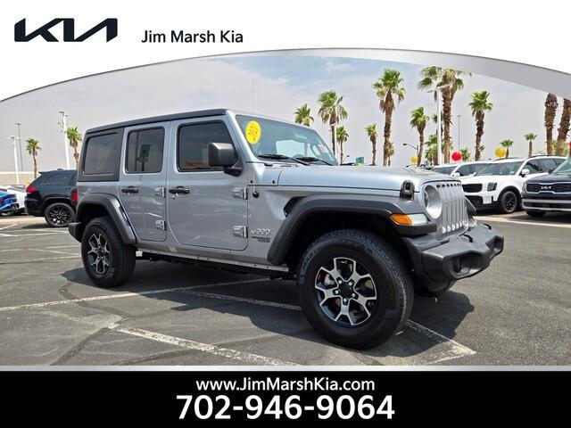 used 2021 Jeep Wrangler Unlimited car, priced at $25,585
