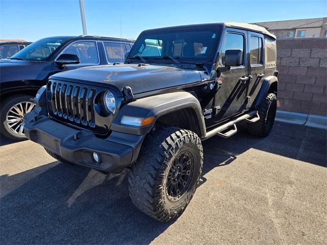 used 2018 Jeep Wrangler Unlimited car, priced at $21,588