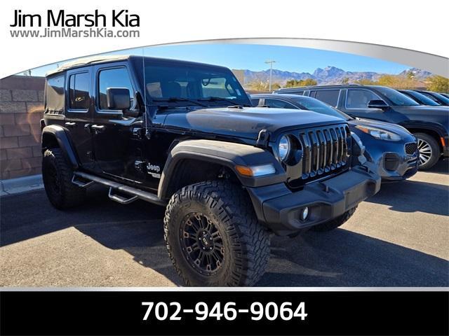 used 2018 Jeep Wrangler Unlimited car, priced at $21,588