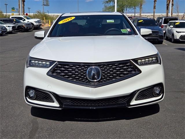 used 2019 Acura TLX car, priced at $22,600