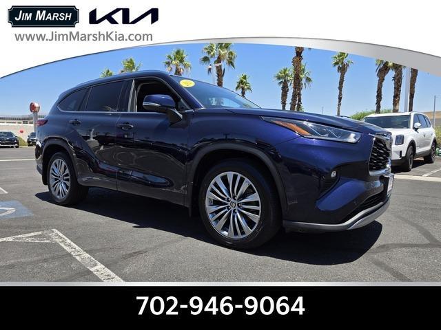 used 2021 Toyota Highlander car, priced at $33,995