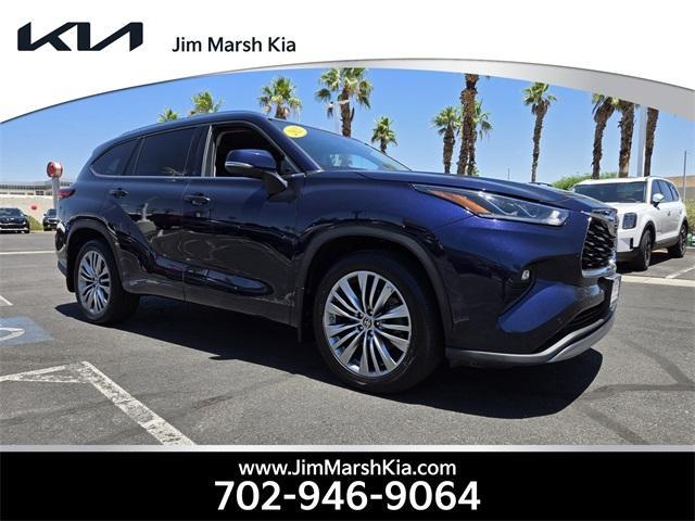 used 2021 Toyota Highlander car, priced at $32,350