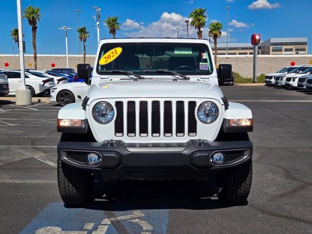 used 2021 Jeep Wrangler Unlimited car, priced at $31,405