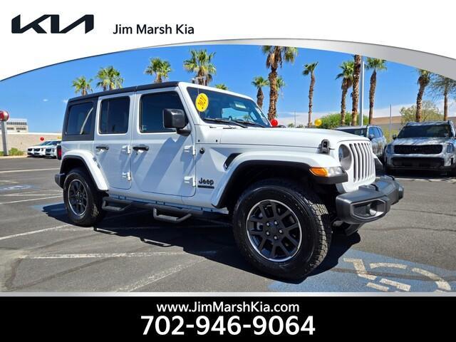 used 2021 Jeep Wrangler Unlimited car, priced at $31,405