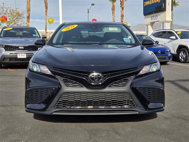 used 2021 Toyota Camry car, priced at $23,000