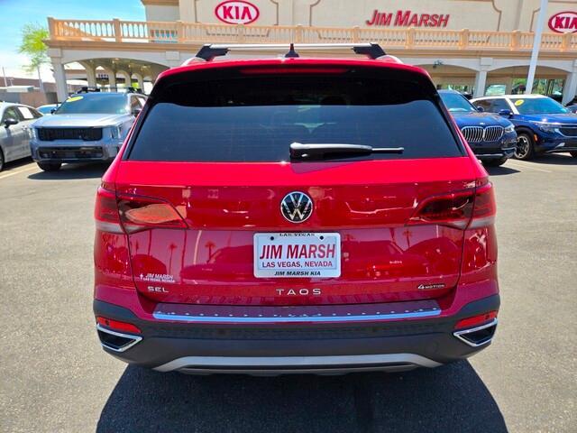 used 2022 Volkswagen Taos car, priced at $21,130