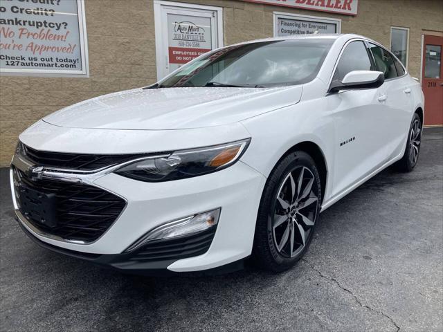 used 2021 Chevrolet Malibu car, priced at $19,995