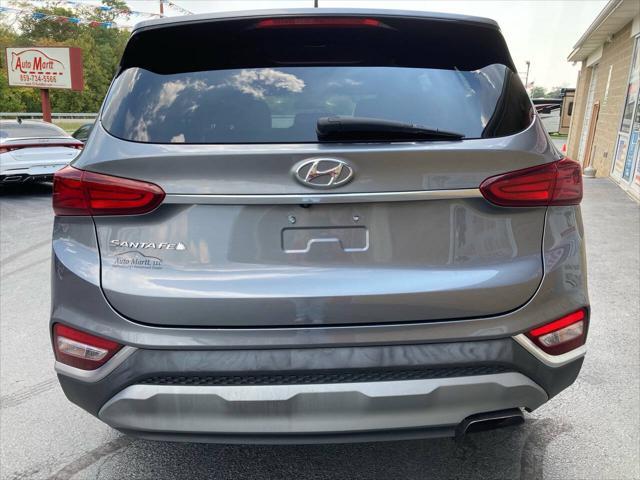 used 2019 Hyundai Santa Fe car, priced at $11,995