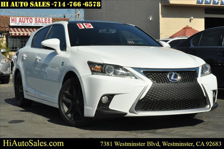 used 2015 Lexus CT 200h car, priced at $16,998