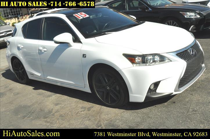 used 2015 Lexus CT 200h car, priced at $16,998