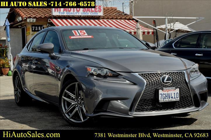 used 2015 Lexus IS 250 car, priced at $17,998